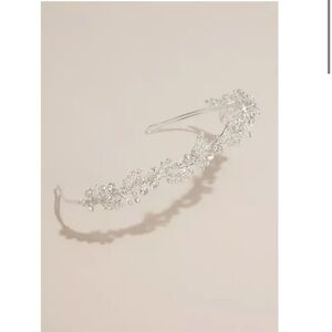 Davids Bridal Crystal Spray Headband